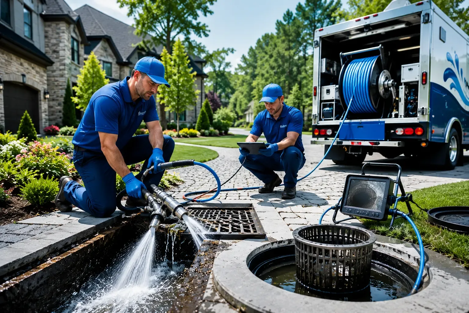 Local outdoor drain cleaning professionals in Moulton, TX